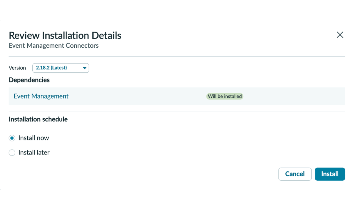 Plugin detail page